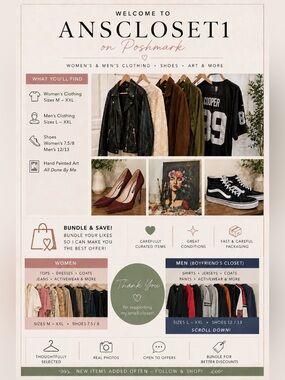 Welcome to my closet